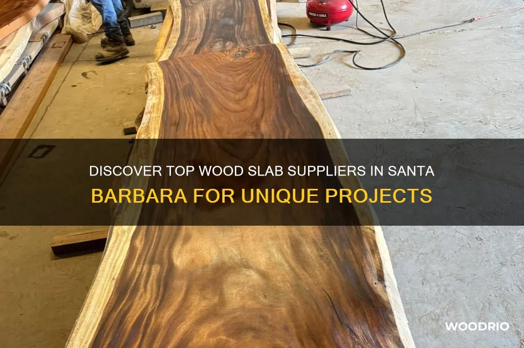 where can you buy wood slab santa barbara