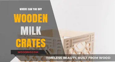 Where to Buy Wooden Milk Crates: Top Retailers and Online Sources