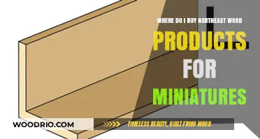 Best Places to Buy Northeast Wood Products for Miniatures