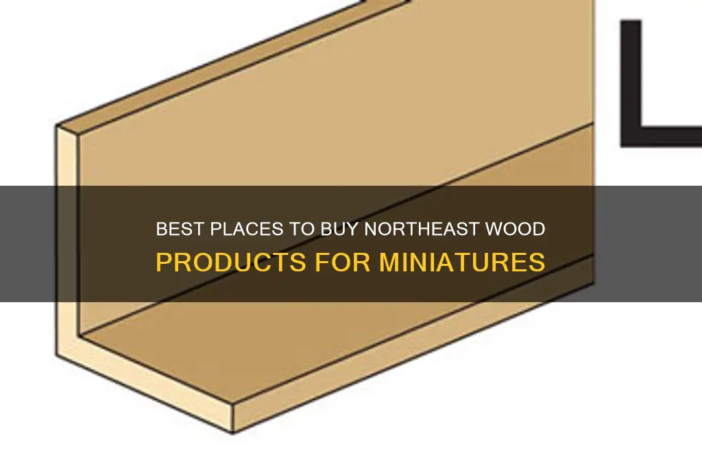 where do i buy northeast wood products for miniatures
