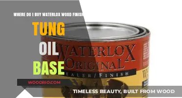 Where to Buy Waterlox Wood Finish Tung Oil Base: A Guide