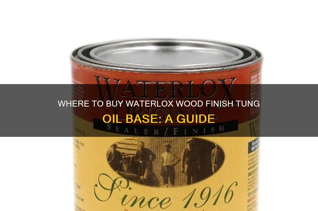 where do i buy waterlox wood finish tung oil base