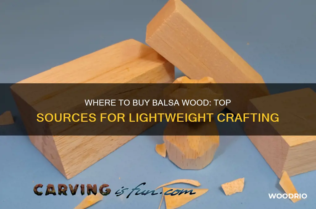 where do you buy balsa wood