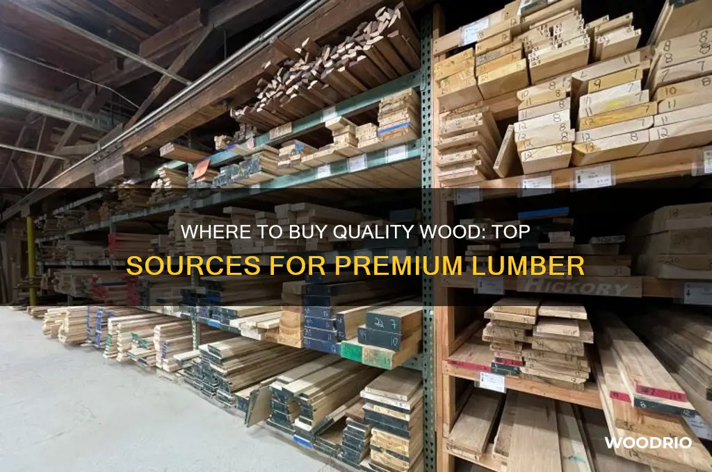 where do you buy quality wood