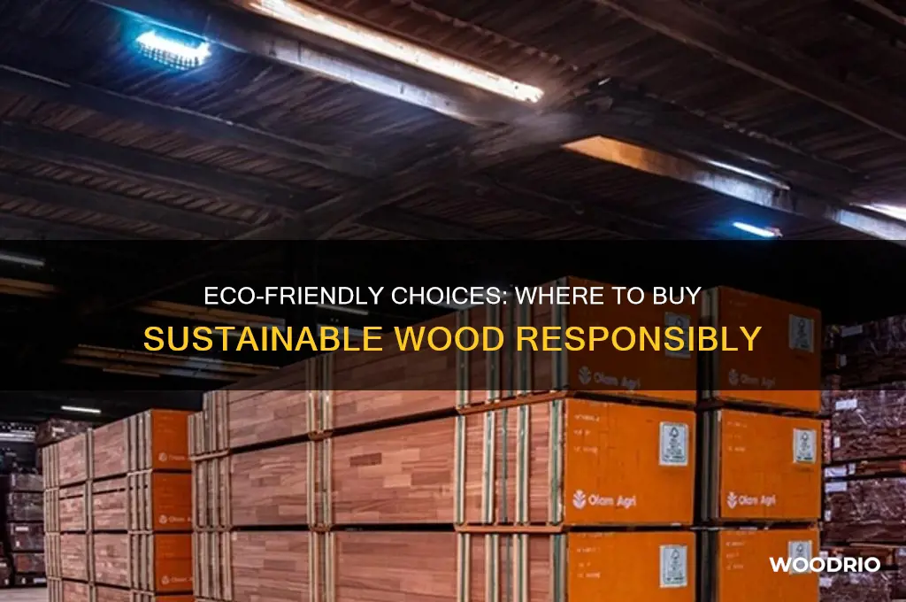 where do you buy sustainable wood
