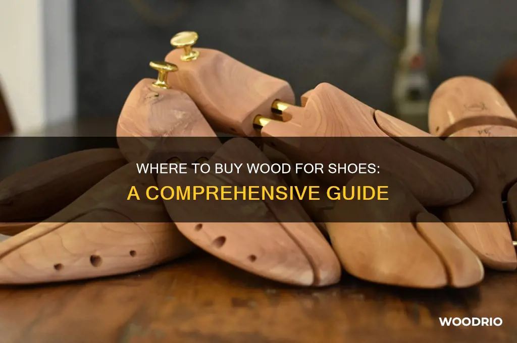 where do you buy wood for shoes