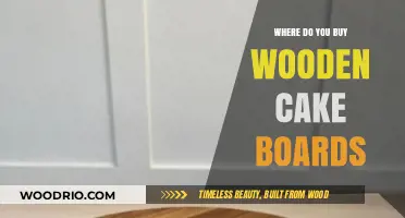Where to Buy Wooden Cake Boards: Top Retailers and Online Sources