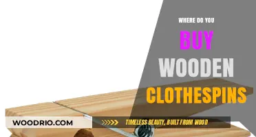 Where to Buy Wooden Clothespins: Top Retailers and Online Sources