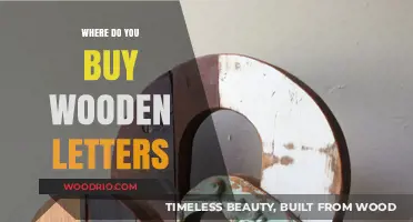 Where to Buy Wooden Letters: Top Craft Stores and Online Shops