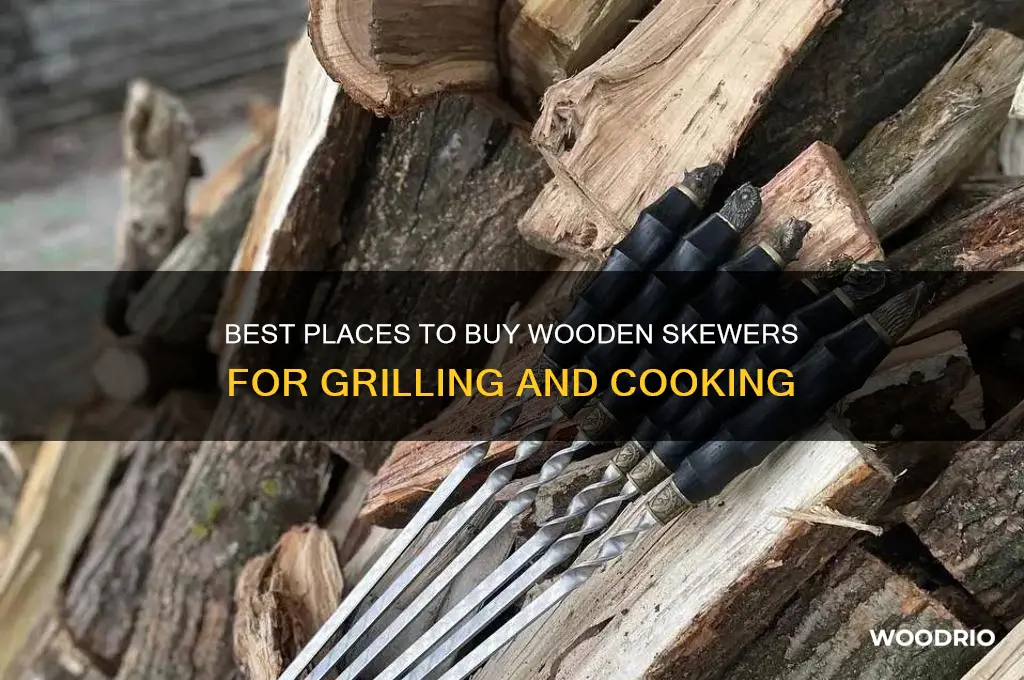 where do you buy wooden skewers