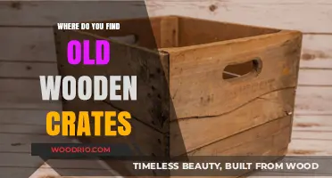 Discovering Vintage Wooden Crates: Unique Sources for Rustic Charm