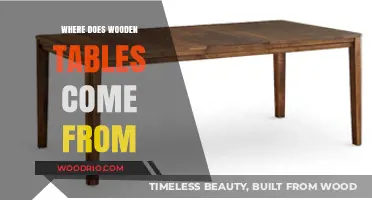 From Forest to Furniture: Tracing the Origins of Wooden Tables