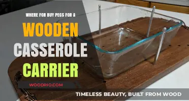Best Places to Buy Pegs for Your Wooden Casserole Carrier