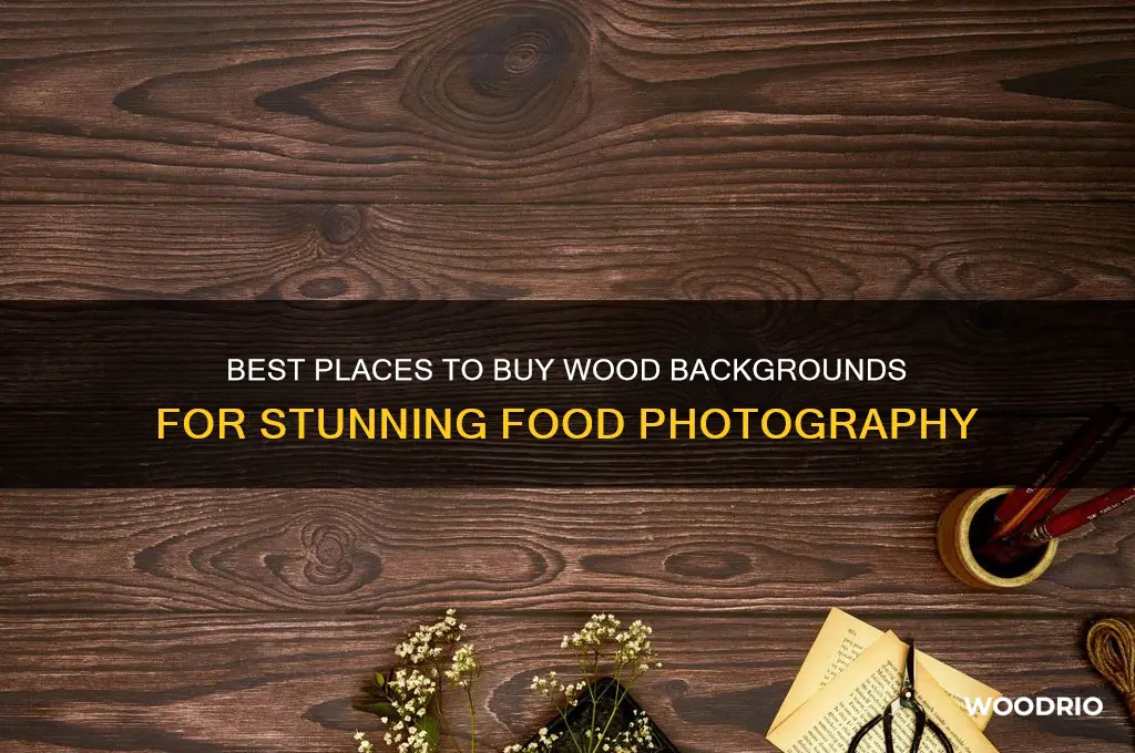 where i can buy wood background for food photography