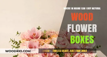 Discover Maine's Best Spots for Natural Wood Flower Boxes