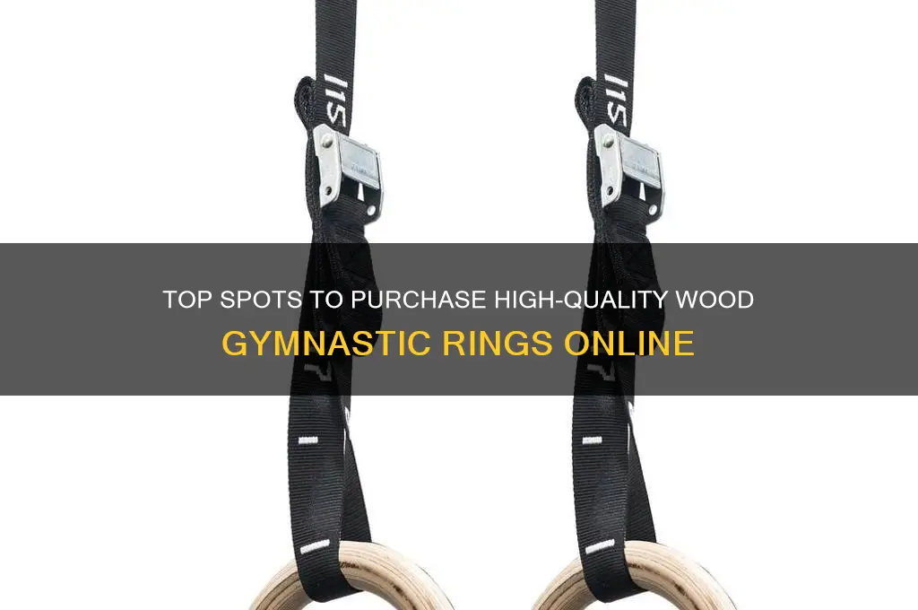 where is the best place to buy wood gymnastic rings
