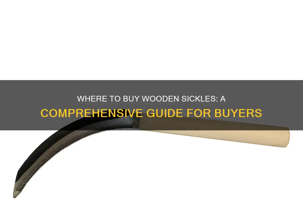 where may i buy wooden sickles