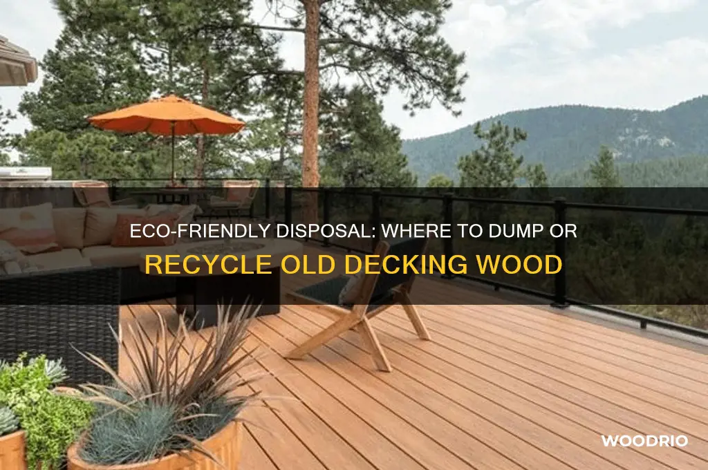where ro dump old decking wood