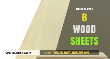 Best Places to Purchase 1/8 Inch Wood Sheets for Projects
