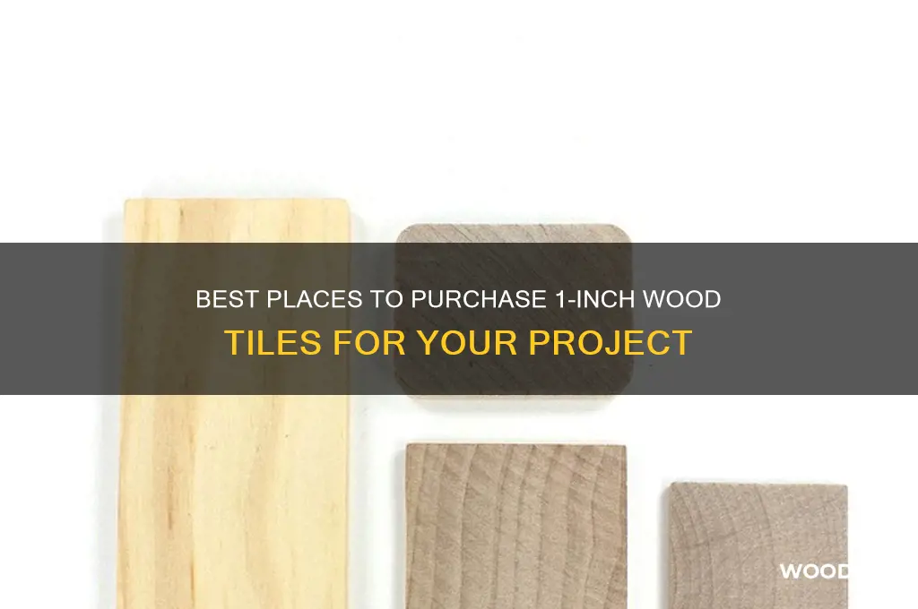 where to buy 1 inch wood tiles