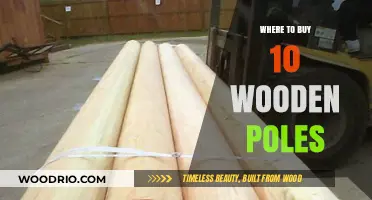 Top Places to Purchase 10 High-Quality Wooden Poles Locally & Online