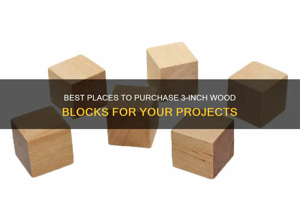 where to buy 3 inch wood blocks