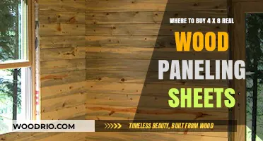 Best Places to Purchase 4 x 8 Real Wood Paneling Sheets