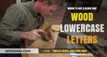 Best Places to Purchase 5-Block Chip Wood Lowercase Letters Online