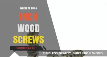 Best Places to Purchase 6-Inch Wood Screws for Your Projects