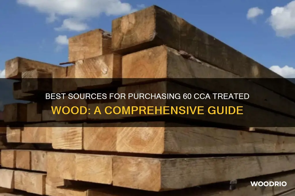 where to buy 60 cca treated wood