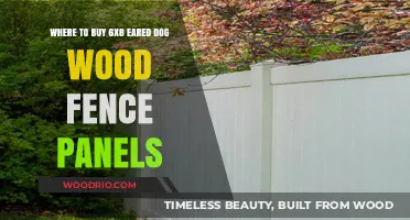 Best Places to Purchase 6x8 Eared Dog Wood Fence Panels