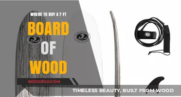 Best Places to Purchase a 7-Foot Wooden Board Locally & Online