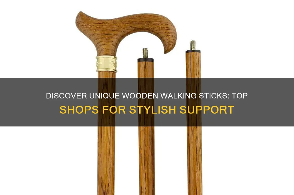 where to buy a cool wooden walking stick