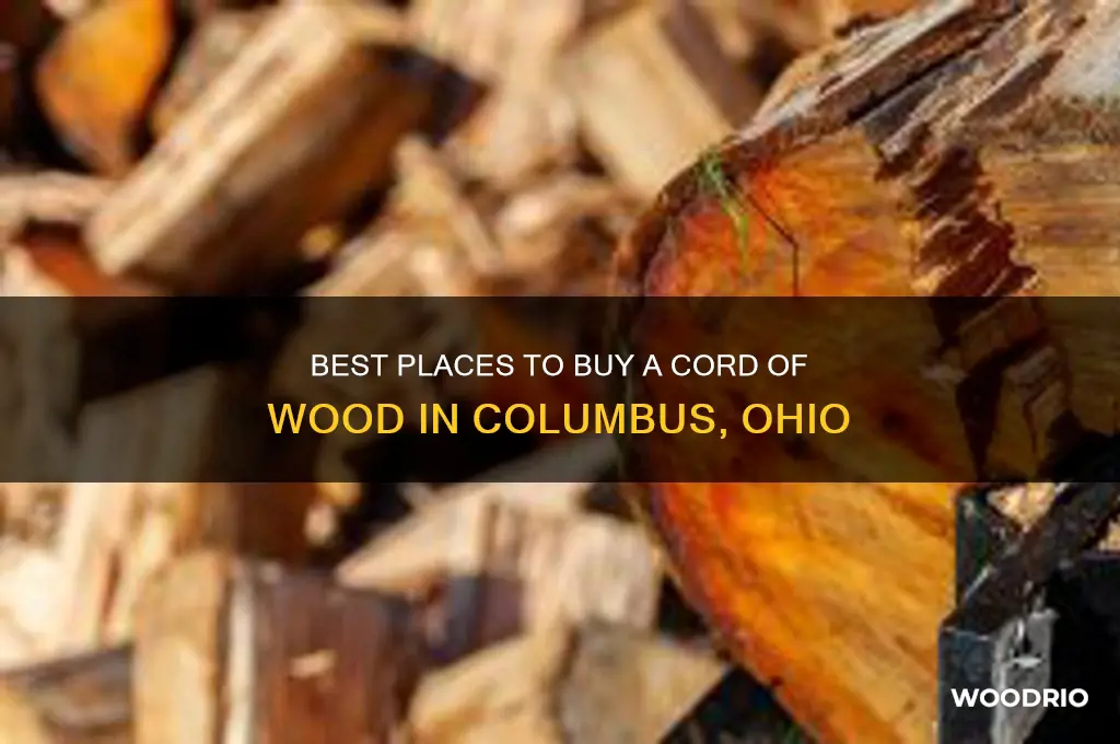 where to buy a cord of wood in columbus ohio