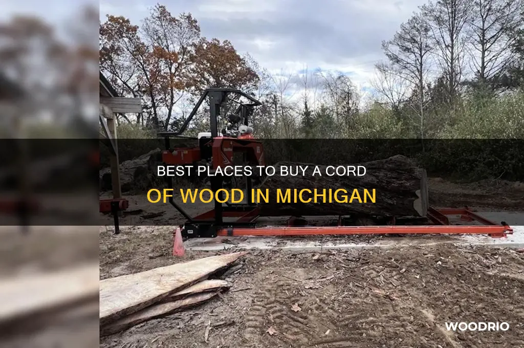 where to buy a cord of wood in michigan