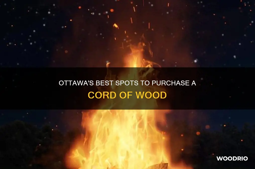 where to buy a cord of wood in ottawa