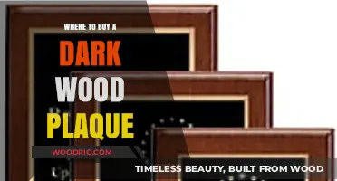 Best Places to Purchase High-Quality Dark Wood Plaques Online