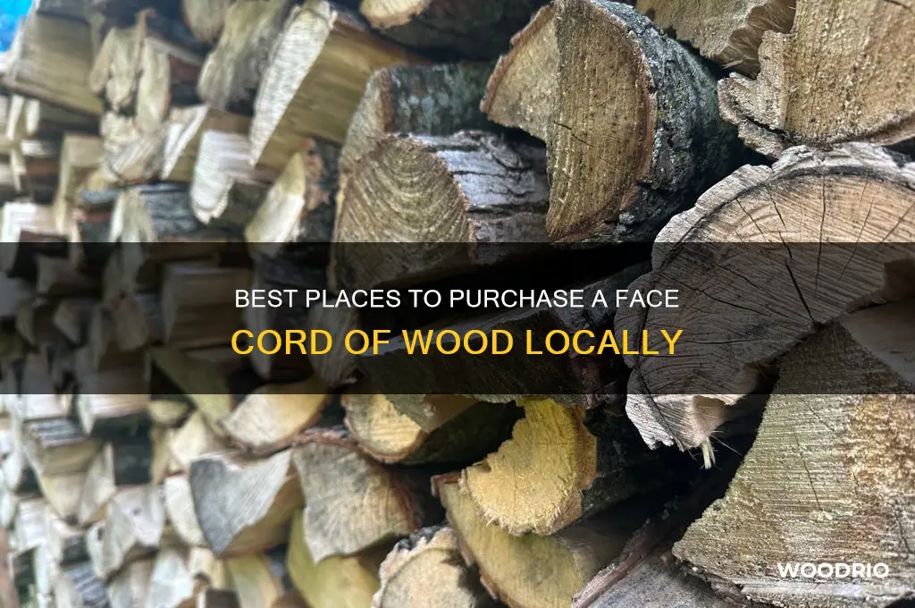 where to buy a face cord of wood