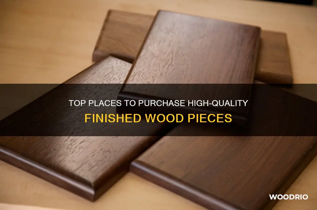 where to buy a finished piece of wood