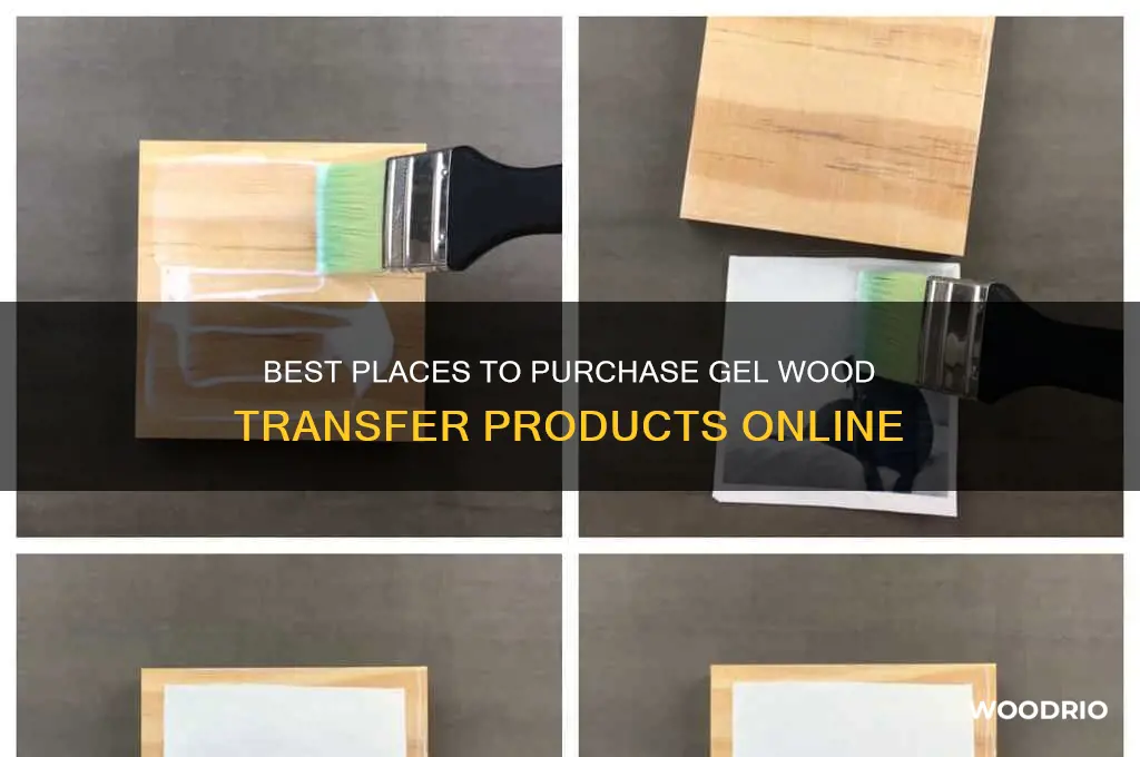 where to buy a gel wood transfer