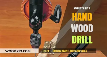 Best Places to Purchase a Hand Wood Drill Online & Locally
