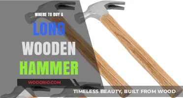 Best Places to Purchase a Long Wooden Hammer Online & Locally