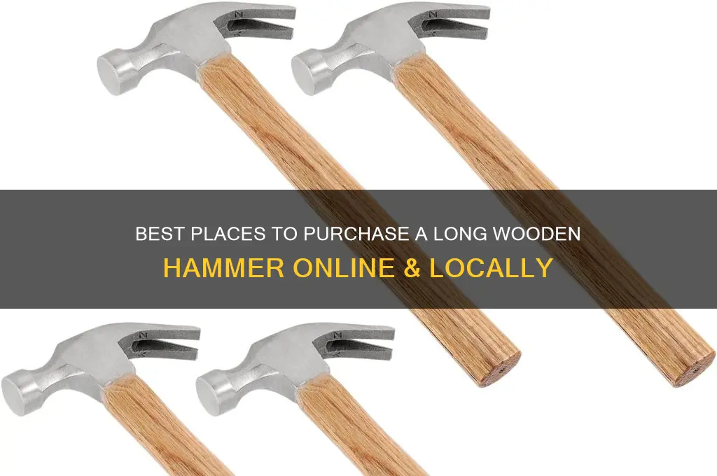 where to buy a long wooden hammer