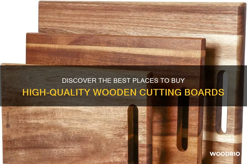 where to buy a nice wooden cutting boards