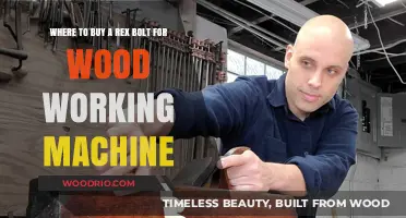 Best Places to Purchase Rex Bolts for Woodworking Machinery