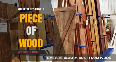 Finding the Perfect Plank: Where to Buy Single Wood Pieces