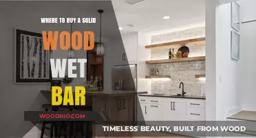 Top Places to Purchase a Solid Wood Wet Bar