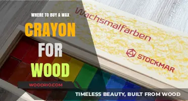 Best Places to Purchase Wax Crayons for Wood Projects