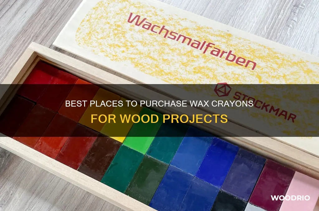 where to buy a wax crayon for wood