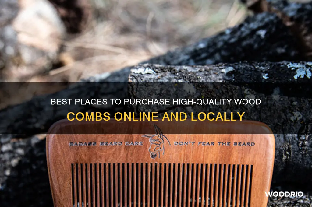where to buy a wood comb